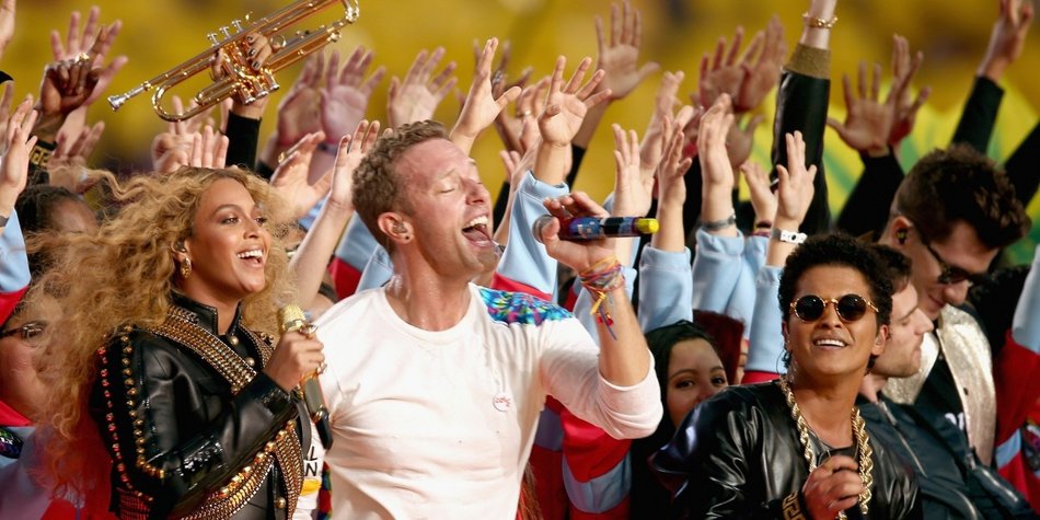 Beyoncé, Coldplay und Bruno rocken Super Bowl Beyoncé, Coldplay und Bruno rocken Super Bowl