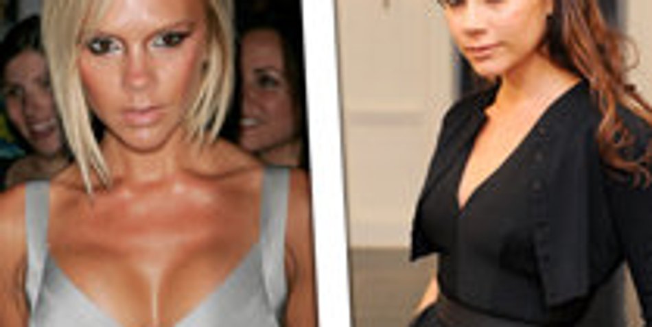 Victoria Beckhams Brustverkleinerung Victoria Beckhams Brustverkleinerung