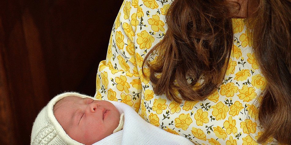 Prinzessin Charlotte ist pflegeleichter als Prinz George Prinzessin Charlotte ist pflegeleichter als Prinz George