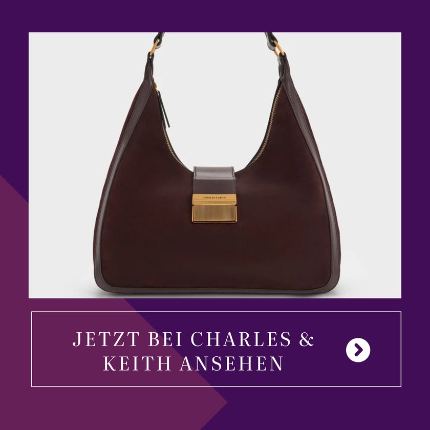 Charles & Keith - Charlot Hobo Bag Espresso Brown Charles & Keith - Charlot Hobo Bag Espresso Brown