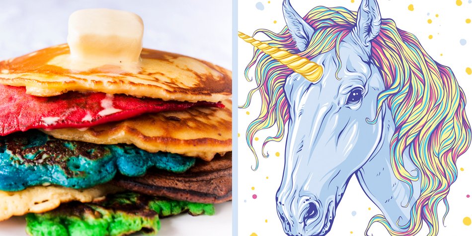 Diese Einhorn-Pancakes versüßen Dein Wochenende Diese Einhorn-Pancakes versüßen Dein Wochenende