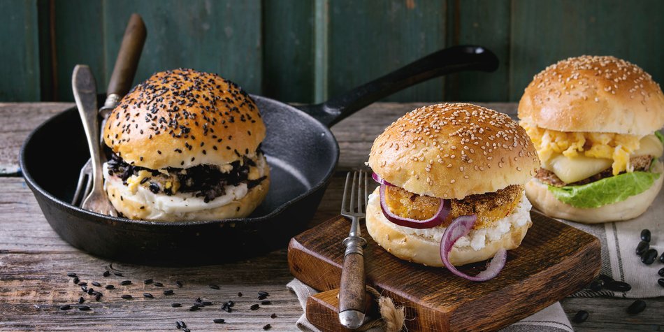 So lecker können vegetarische Burger sein! So lecker können vegetarische Burger sein!
