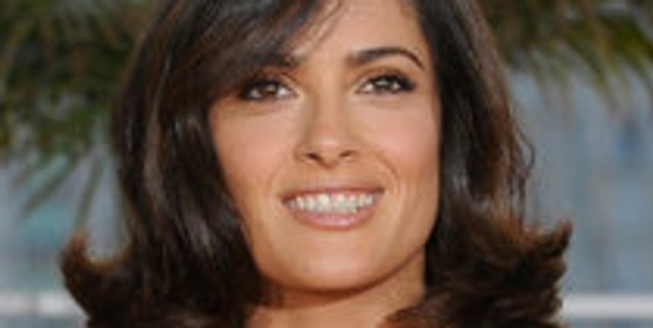 Salma Hayek: Schlangenangriff bei Interview Salma Hayek: Schlangenangriff bei Interview