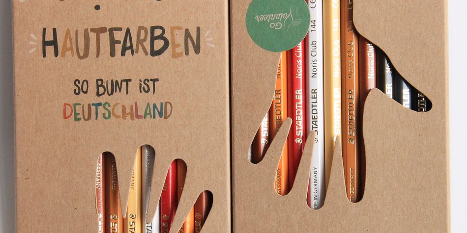 Diese Hautfarben-Stifte zeigen wie bunt Deutschland ist Diese Hautfarben-Stifte zeigen wie bunt Deutschland ist