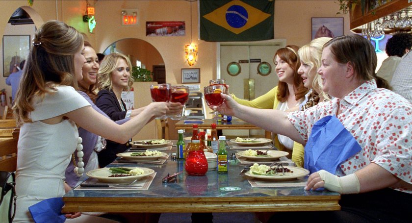 Rose Byrne, Maya Rudolph, Nancy Carell, Ellie Kemper, Wendi Mclendon-Covey & Melissa Mccarthy im Film "Brautalarm" USA 2011 von Paul Feig Rose Byrne, Maya Rudolph, Nancy Carell, Ellie Kemper, Wendi Mclendon-Covey & Melissa Mccarthy im Film "Brautalarm" USA 2011 von Paul Feig