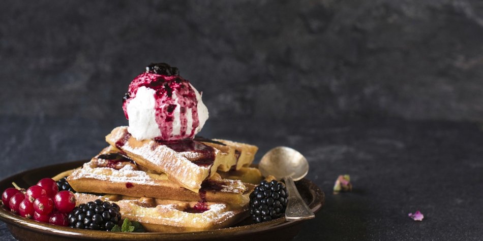 Der Zauber frischer Waffeln Der Zauber frischer Waffeln