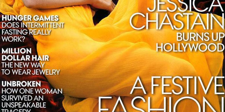 Jessica Chastain posiert für die Vogue Jessica Chastain posiert für die Vogue