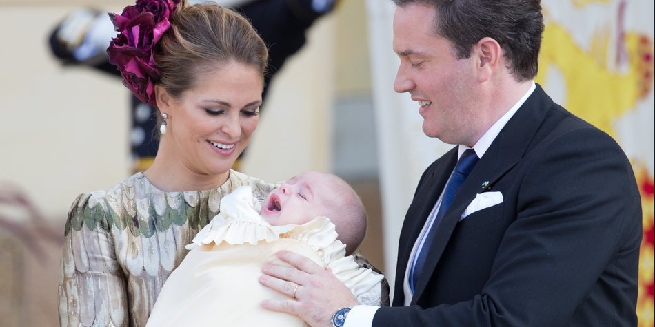 Prinzessin Madeleine zeigt ihre Tauffotos Prinzessin Madeleine zeigt ihre Tauffotos