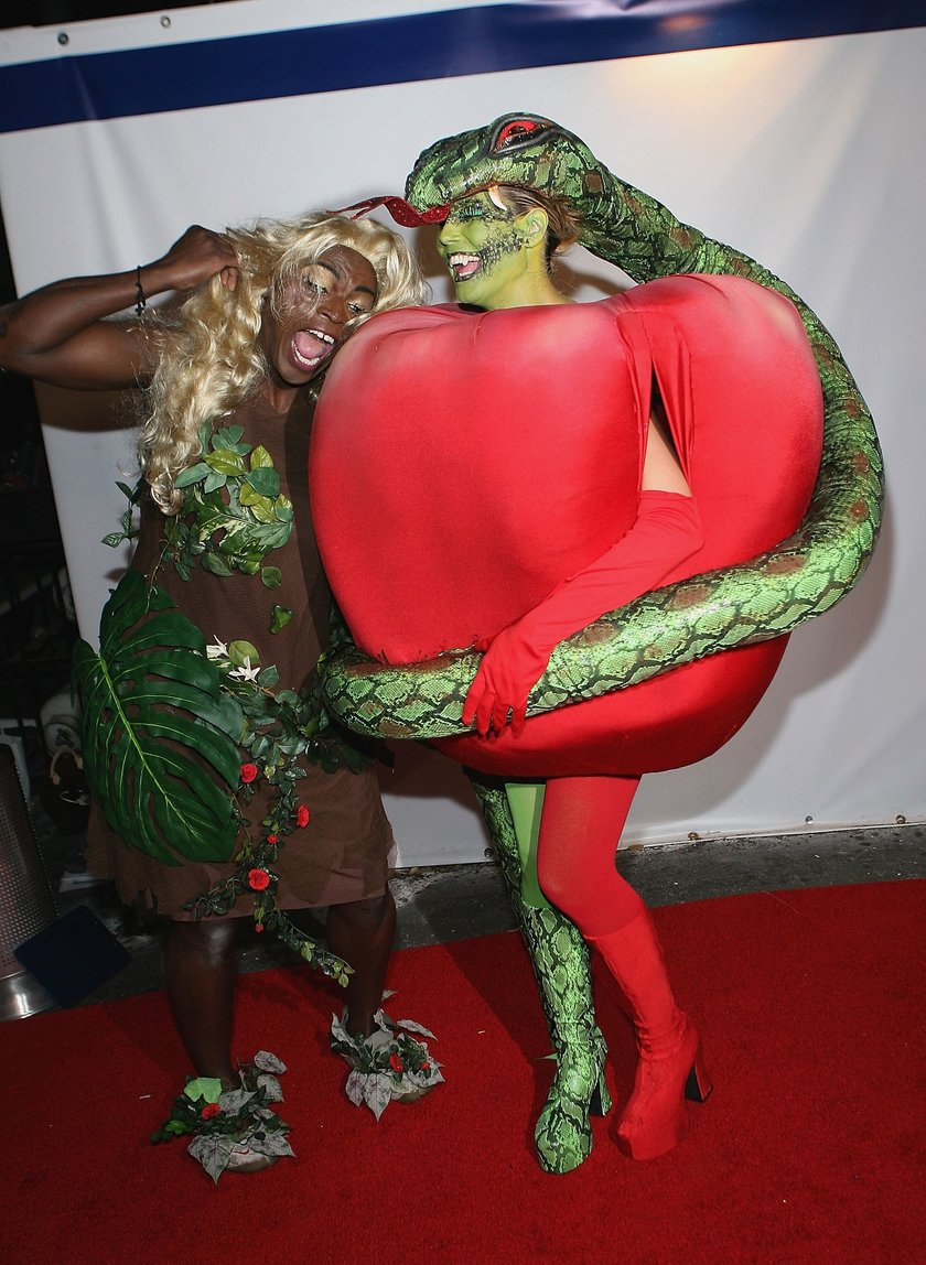 Heidi Klum und Seal an Halloween