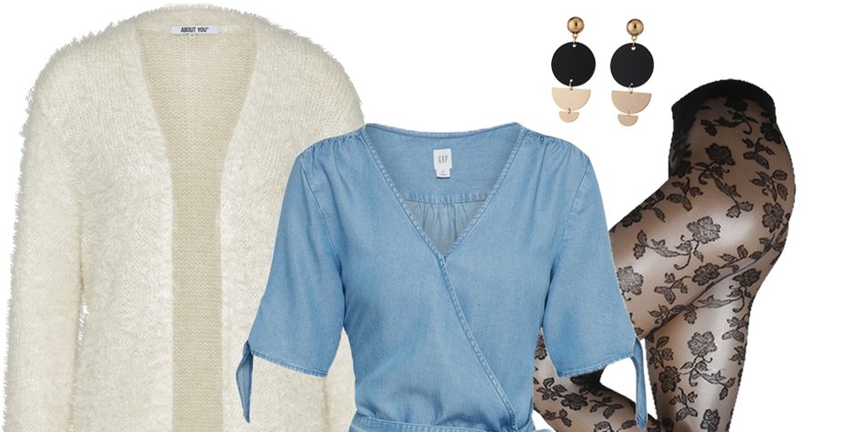 Outfit des Tages: Frühlingshaft im Jeans-Kleid Outfit des Tages: Frühlingshaft im Jeans-Kleid