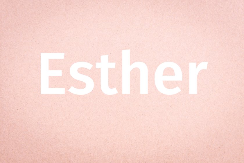 Biblische Mädchennamen und ihre Bedeutung - Esther