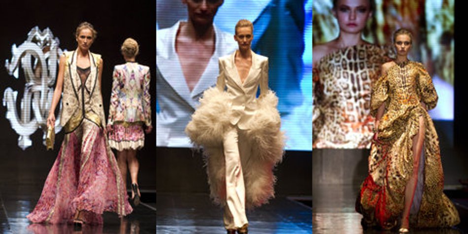 Roberto Cavalli zeigt Kollektion Roberto Cavalli zeigt Kollektion