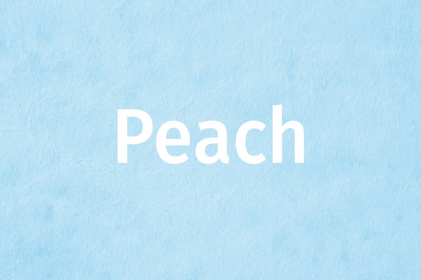 #20 Peach