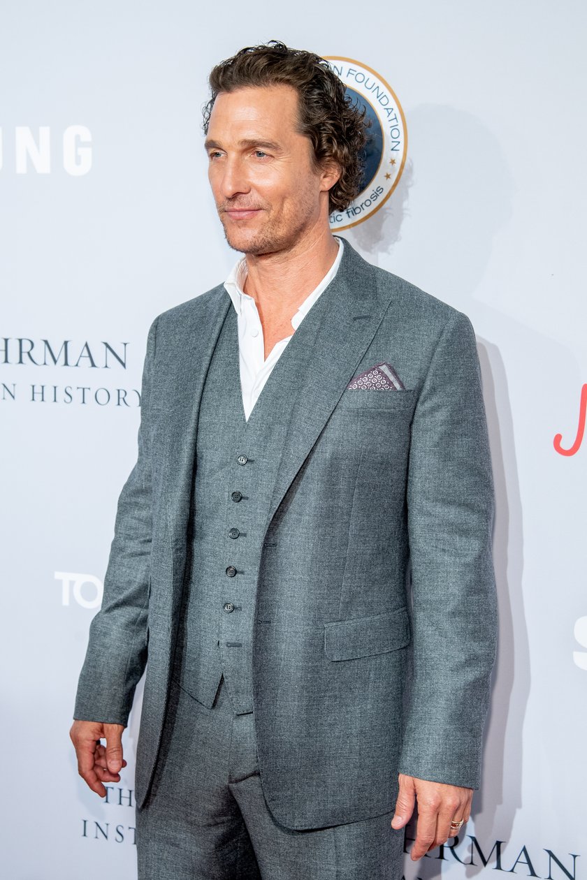 Matthew McConaughey auf dem roten Teppisch
