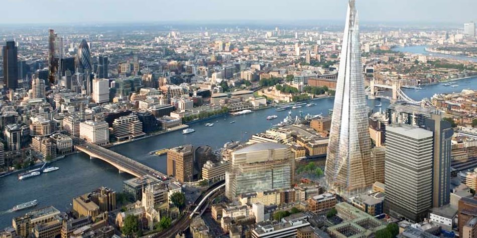 The Shard eröffnet Aussichtsplattform The Shard eröffnet Aussichtsplattform