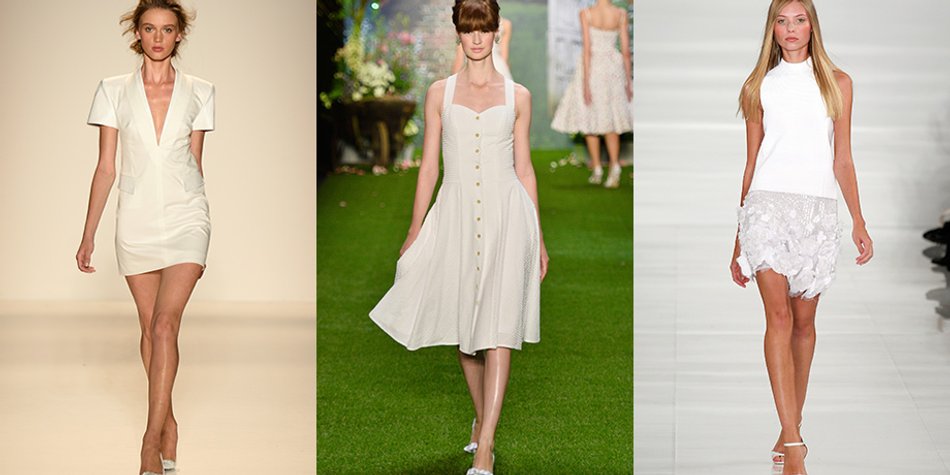 Das kleine Weisse: Das Trendkleid für den Sommer 2014 Das kleine Weisse: Das Trendkleid für den Sommer 2014