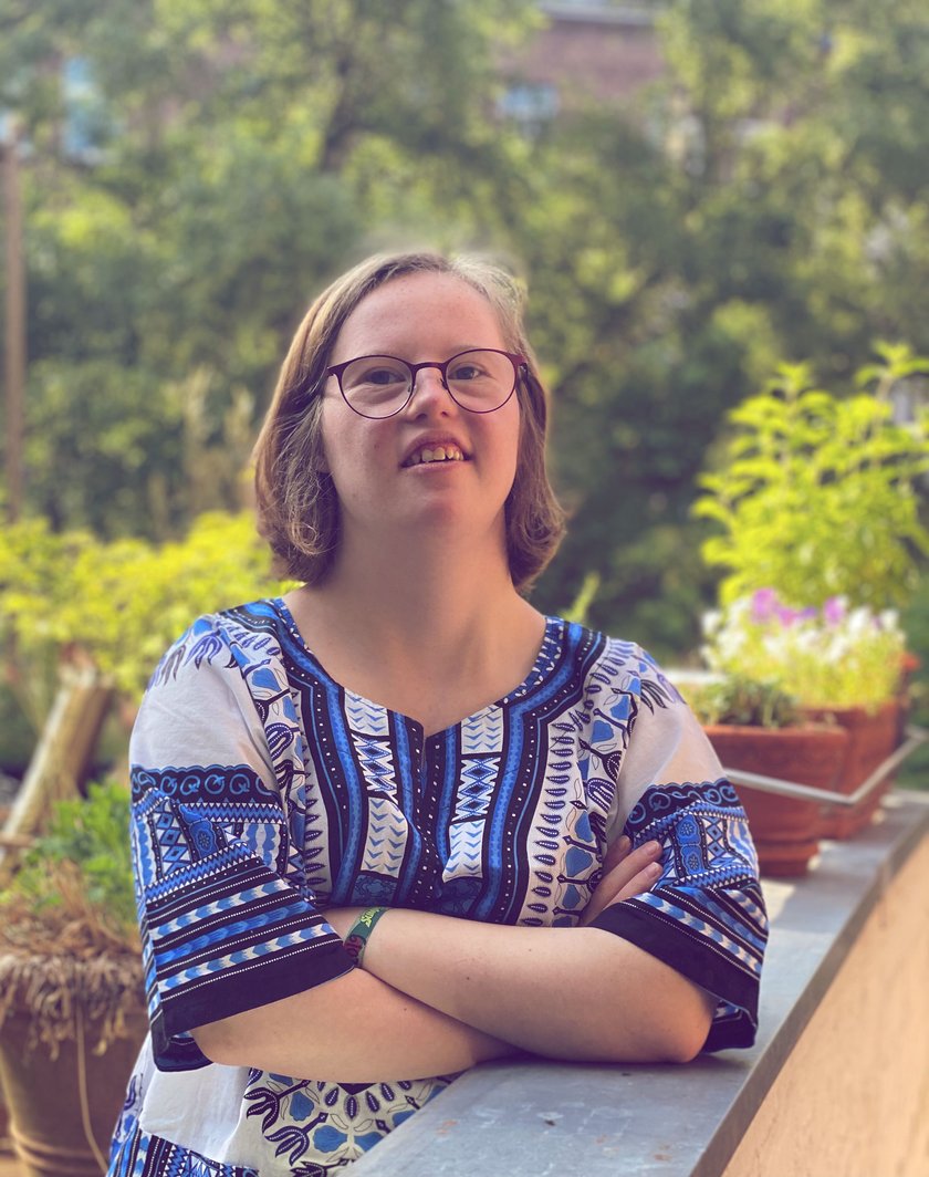 Natalie Dedreux engagiert sich für die Inklusion von Menschen mit Trisomie 21