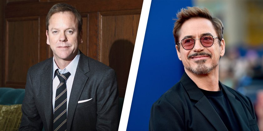 Kiefer Sutherland und Robert Downey Jr.