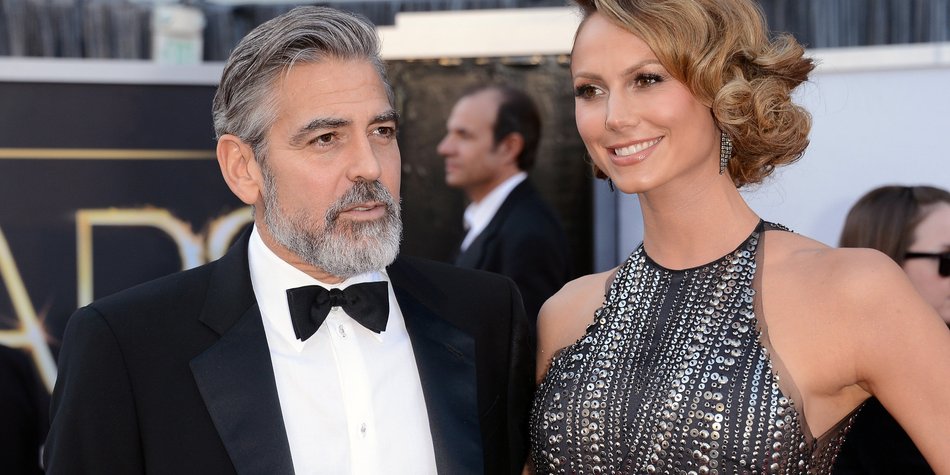 George Clooney: Seine Freundin will ihm die Show stehlen George Clooney: Seine Freundin will ihm die Show stehlen