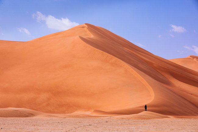 Die Wüste in Oman