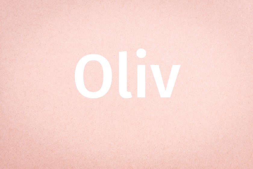 Nordische Mädchennamen - Oliv