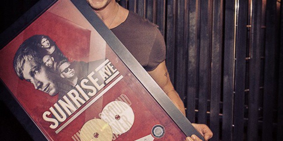 Samu Haber: Sunrise Avenue bekommen Gold und Platin Samu Haber: Sunrise Avenue bekommen Gold und Platin