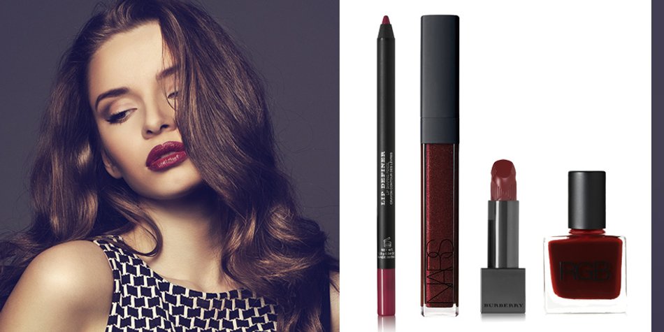 Herbstlicher Beauty-Trend: „Oxblood Red“ auf Lippen, Augen und Wangen Herbstlicher Beauty-Trend: „Oxblood Red“ auf Lippen, Augen und Wangen