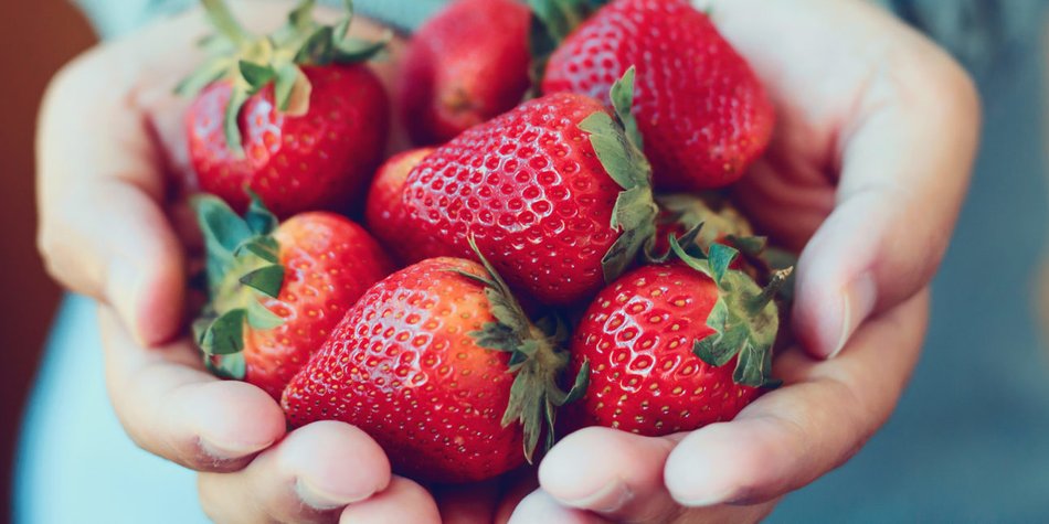 Darum solltest du Erdbeeren mit Salz essen Darum solltest du Erdbeeren mit Salz essen