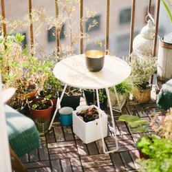 Ikea-Schnapper: Diese Tisch ist ideal für kleine Balkone