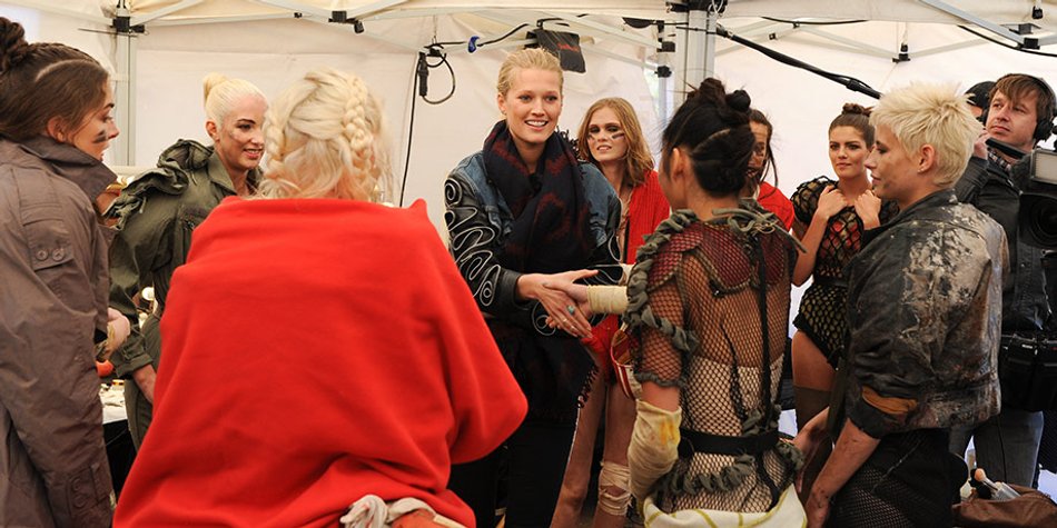 Stargast bei Germany’s next Topmodel: Toni Garrn im Style-Check Stargast bei Germany’s next Topmodel: Toni Garrn im Style-Check