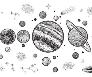 Planet-Tattoo: Bedeutung der Planeten und Motiv-Ideen