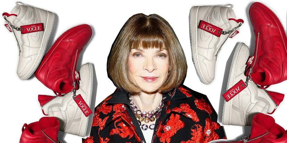 Vogue-Chefin Anna Wintour entwirft Sneaker für Nike Vogue-Chefin Anna Wintour entwirft Sneaker für Nike