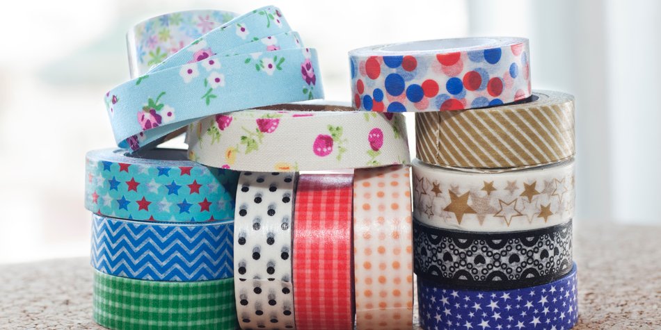 DIY-Alleskönner: Ideen und Hacks mit Washi Tape DIY-Alleskönner: Ideen und Hacks mit Washi Tape