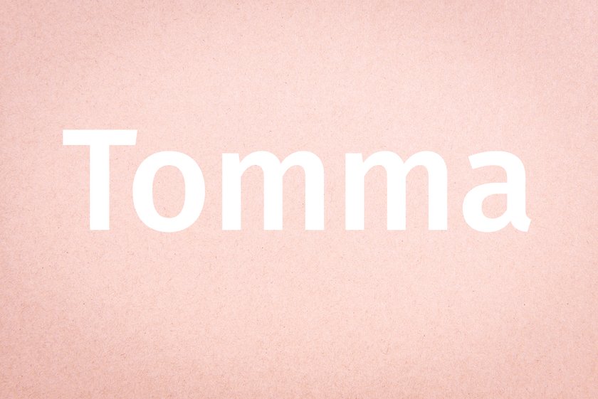 Nordische Mädchennamen - Tomma