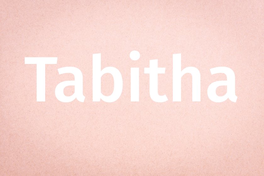 Biblische Mädchennamen und ihre Bedeutung - Tabitha