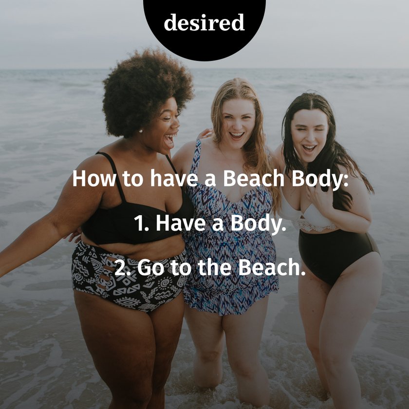 In zwei Schritten zum Beach Body