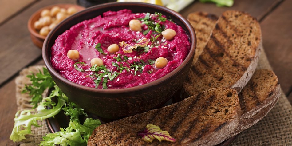 Rote-Bete-Hummus Rote-Bete-Hummus