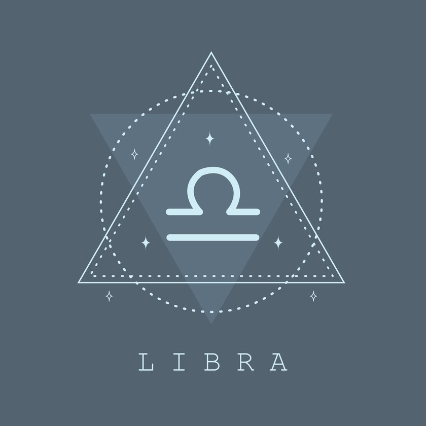 Astrologisches Sternzeichen einer Waage Astrologisches Sternzeichen einer Waage