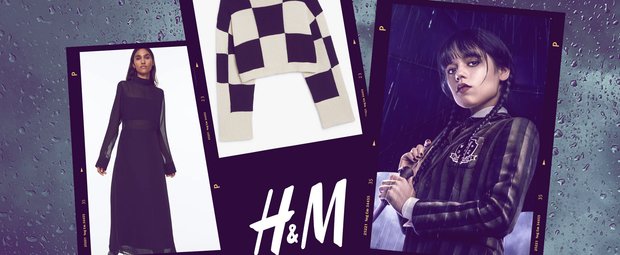 Schwarze Trends bei H&M: Diese Teile würde Wednesday lieben!
