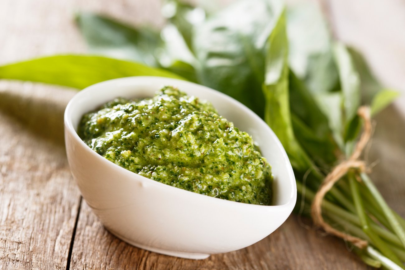Bärlauchrezepte: Bärlauch-Pesto Bärlauchrezepte: Bärlauch-Pesto