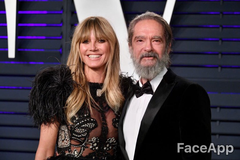 Heidi Klum mit einem alten Tom Kaulitz