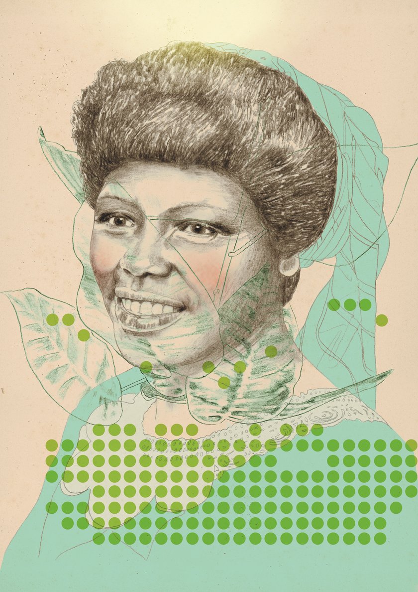 Portraitreihe Starke Frauen Birgit Lang Wangari Maathai