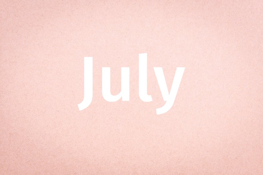 #4 Sommer-Mädchenname: July
