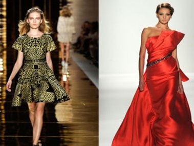 Kreationen von Cynthia Rowley und Venexiana. Kreationen von Cynthia Rowley und Venexiana.