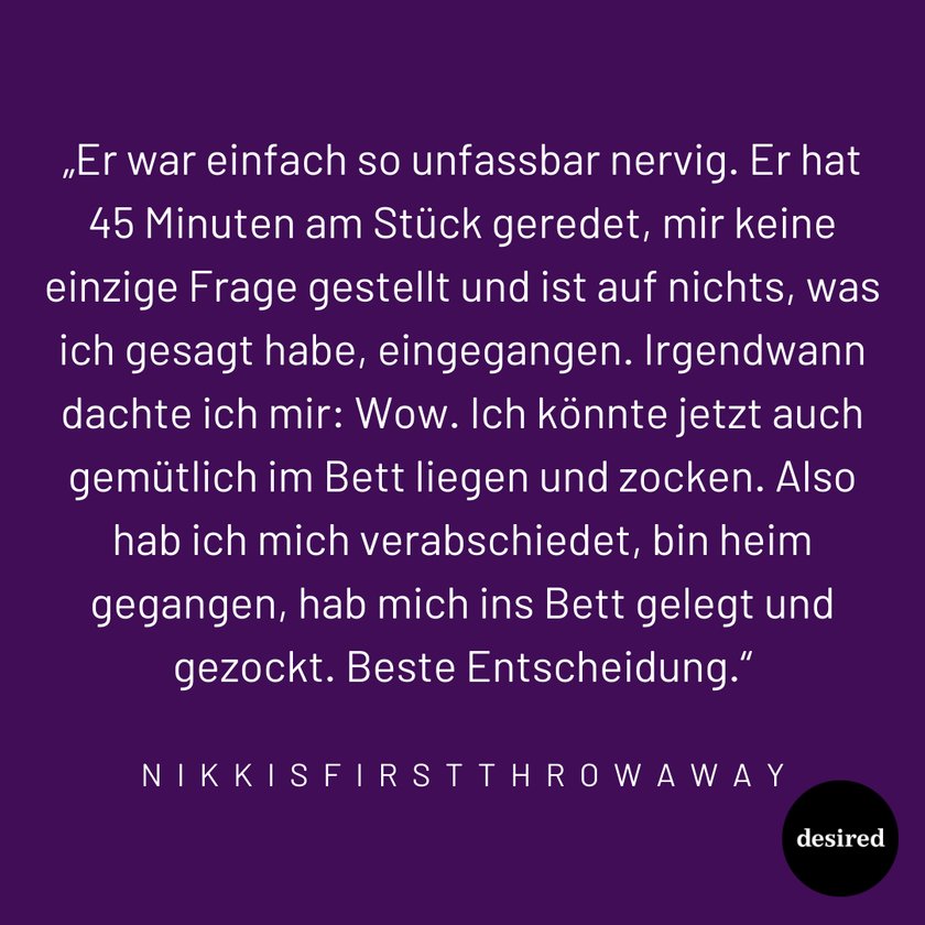 11 unfassbare Gründe, warum Menschen Dates abgebrochen haben