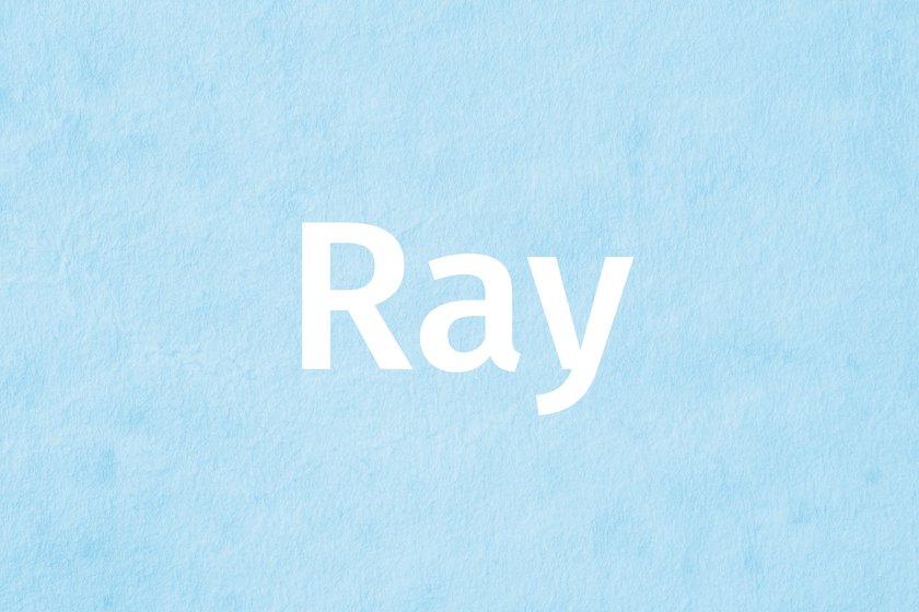 #2 Sommer-Jungenname: Ray