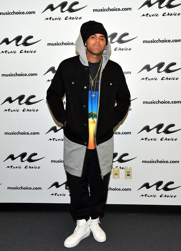 Chris Brown bei einem Event in New York Chris Brown bei einem Event in New York