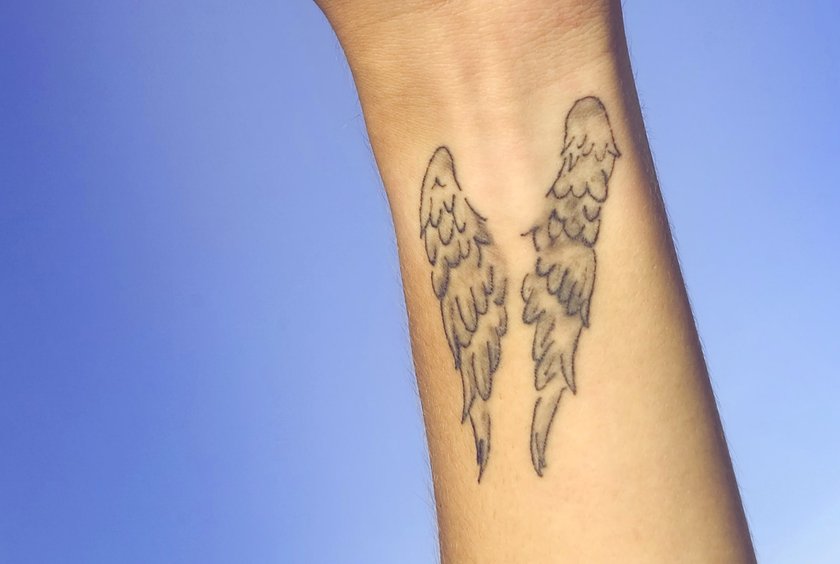 Flügel Tattoo