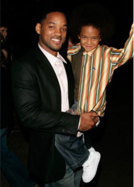 Will Smith und sein Sohn Jaden Will Smith und sein Sohn Jaden