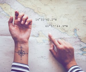 18 der schönsten Koordinaten-Tattoos